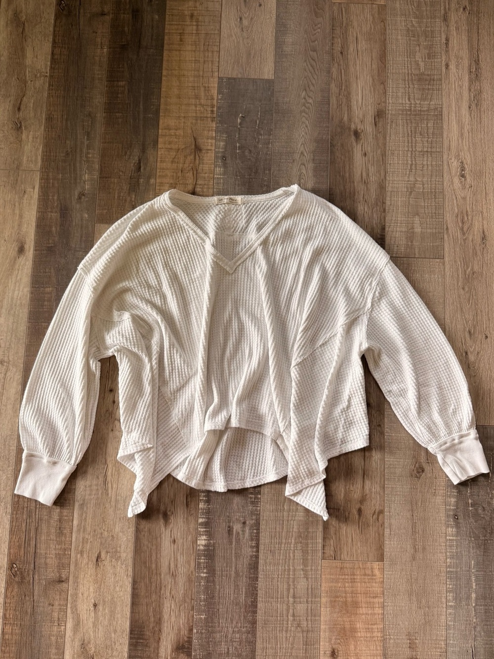 White We The Free /Free People
White Cotton Gauze Pullover Shirt/ Sweater Small